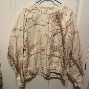 Dairy Boy Butterfly Camo Crewneck Sweatshirt